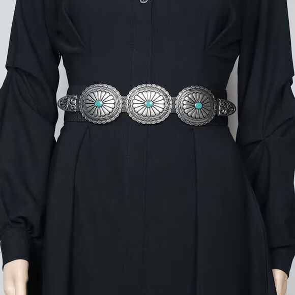 Bohemian Western Turquoise Belt